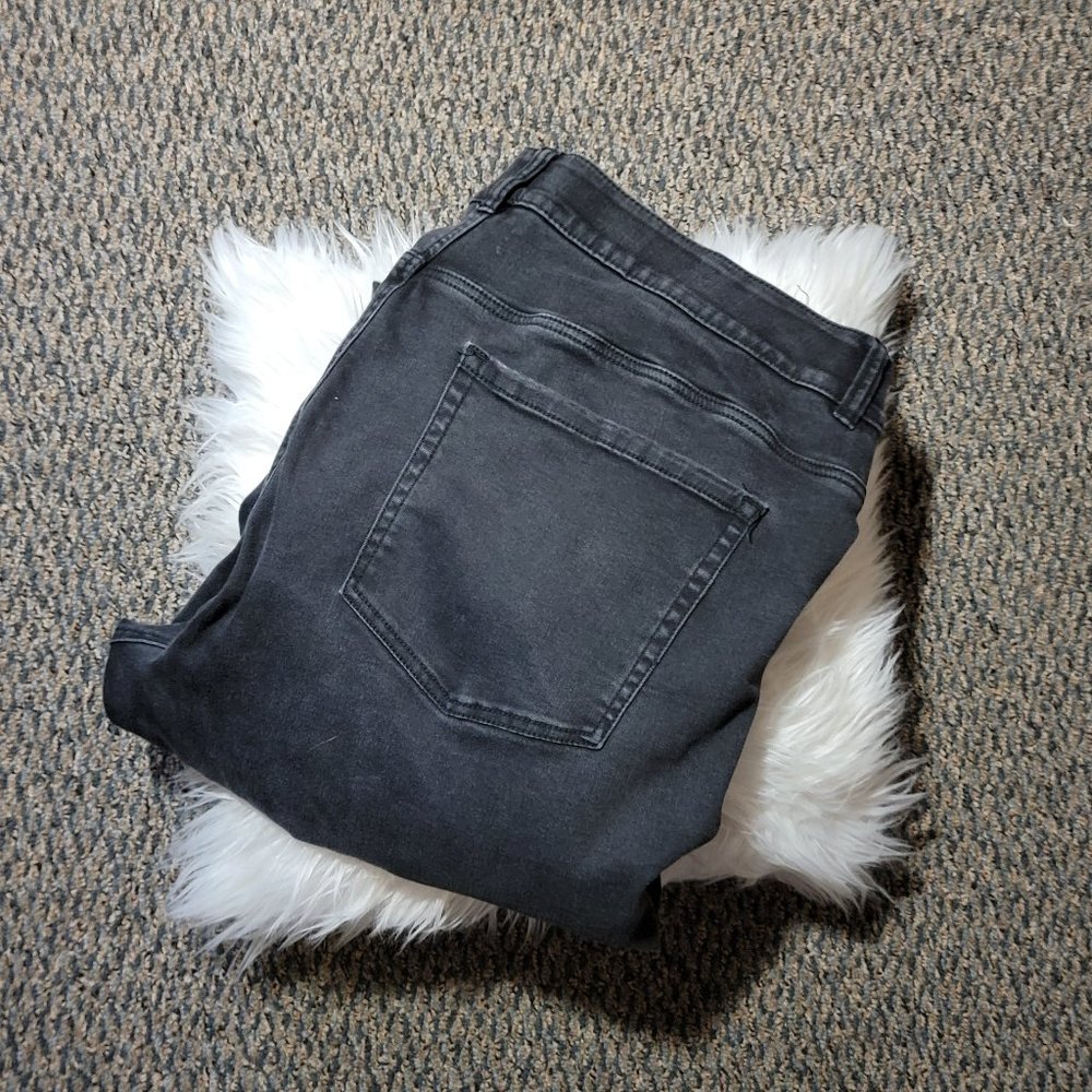 Lane Bryant Designed in New York City Black Wash Jeans Size 28